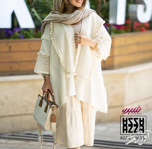 استایل تابستانی با مانتو لینن